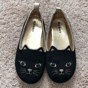 Old Navy Faux-Suede Critter Ballet Flats